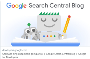 Google Search Central Blogの画像